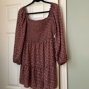 A beautiful boho mini dress by AUW!